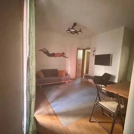 Very Comfortable Loft Design Mid-century Center Daire